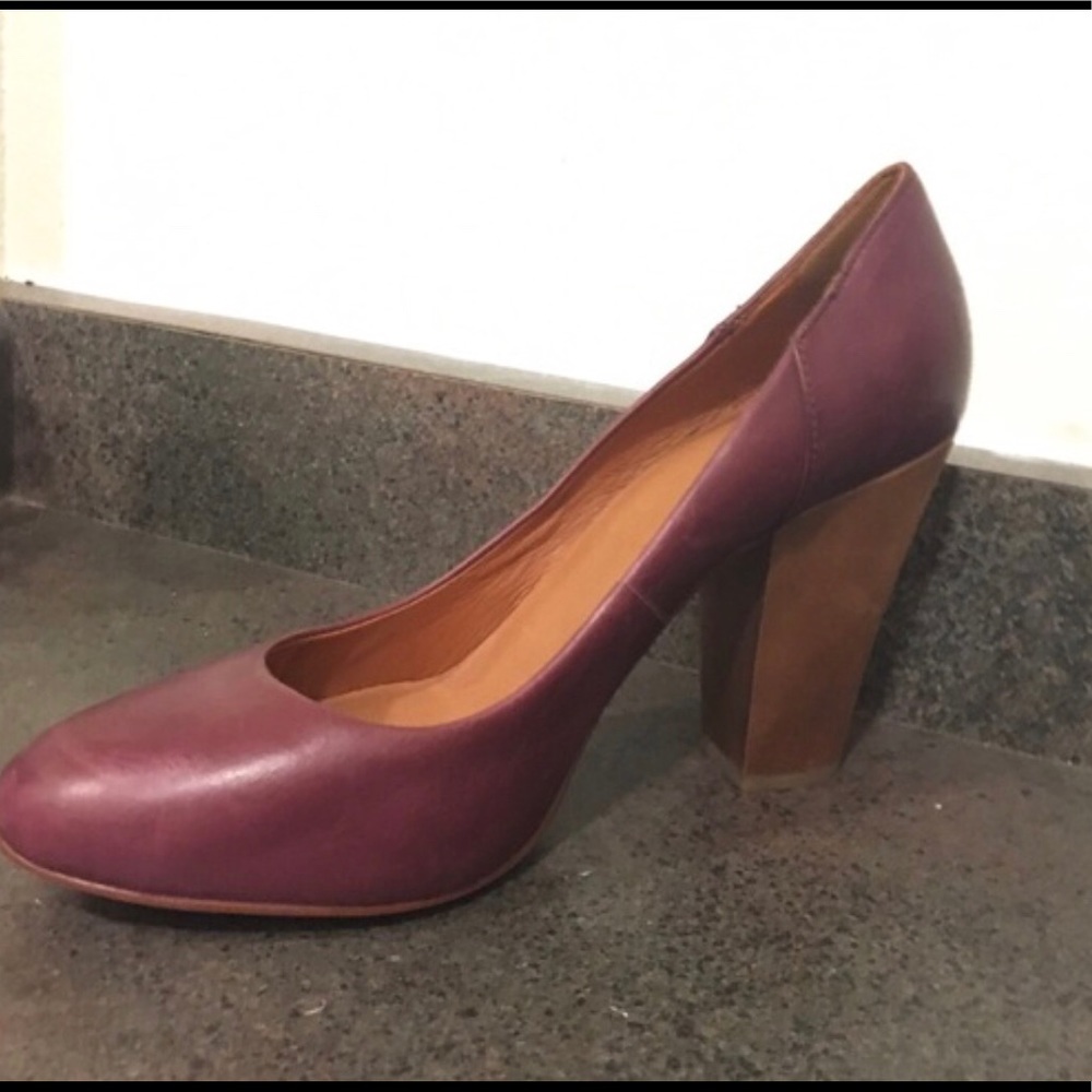 Madewell Oxblood/Burgundy Pumps